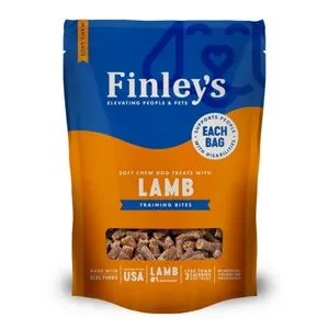 6oz Finley's Lamb Recipe Soft Chew Trainer Bites - Dog/Cat Supplements